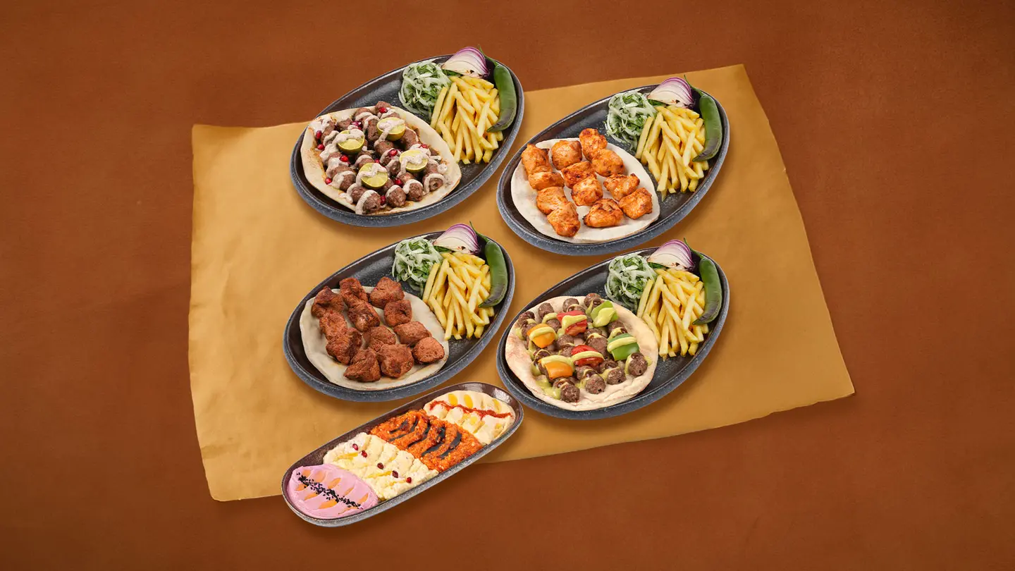 Choose And Mix 4 Plates
