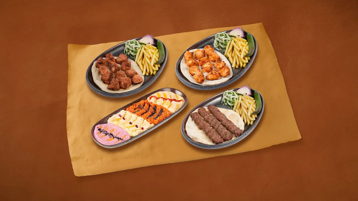 Choose & Mix 3 Plates0 O
