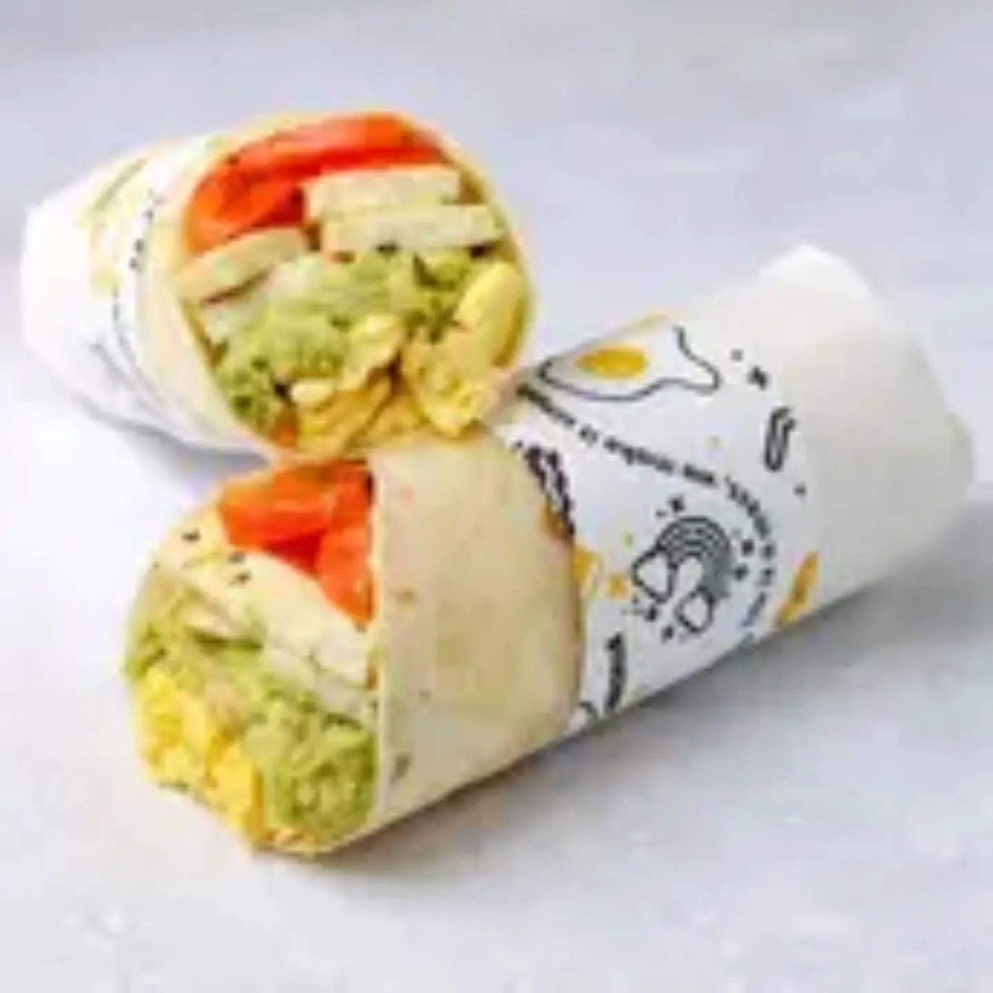 Guacamole Egg Wrap