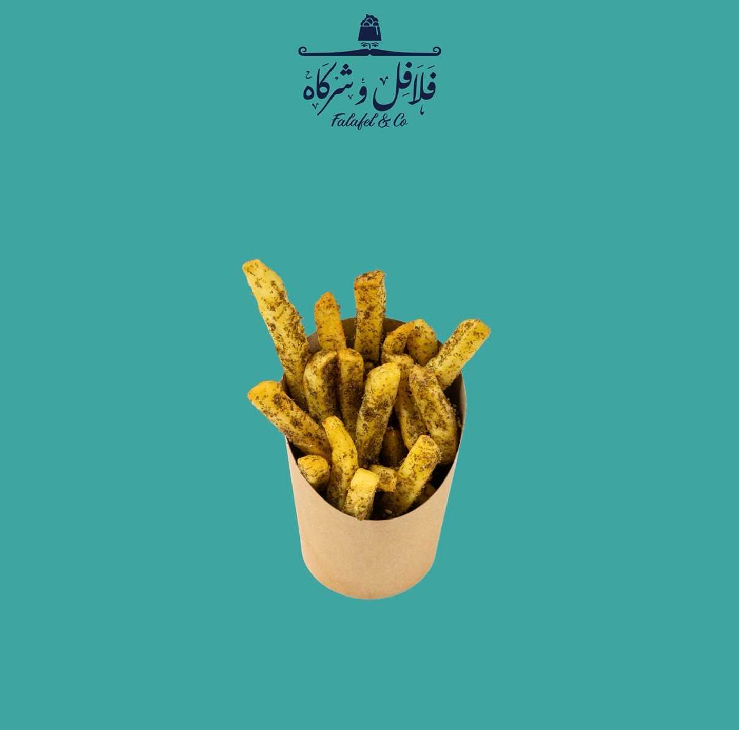 بطاطس بالزعتر
