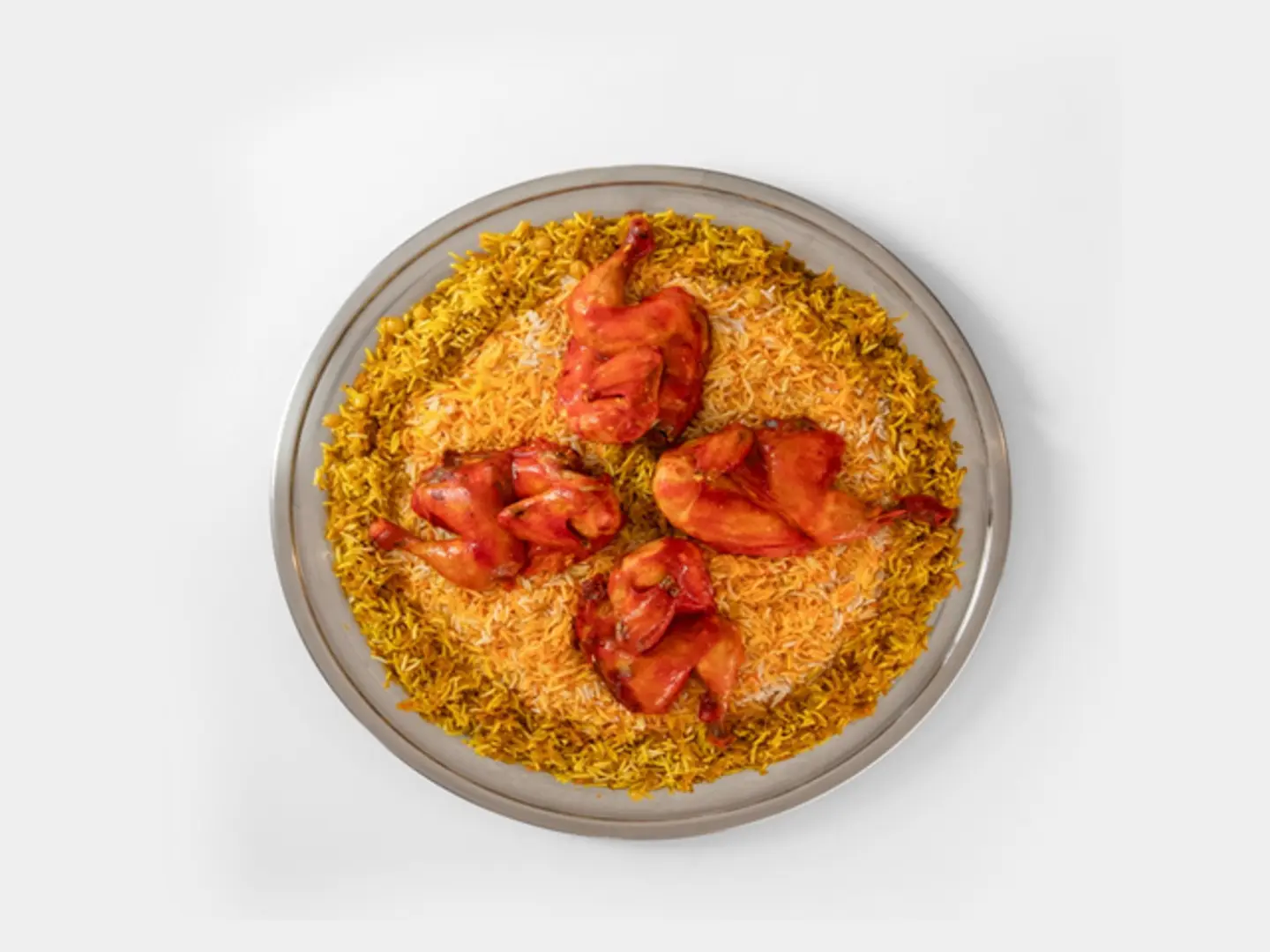 Mandi Mahyouf Chicken Plate 3 4