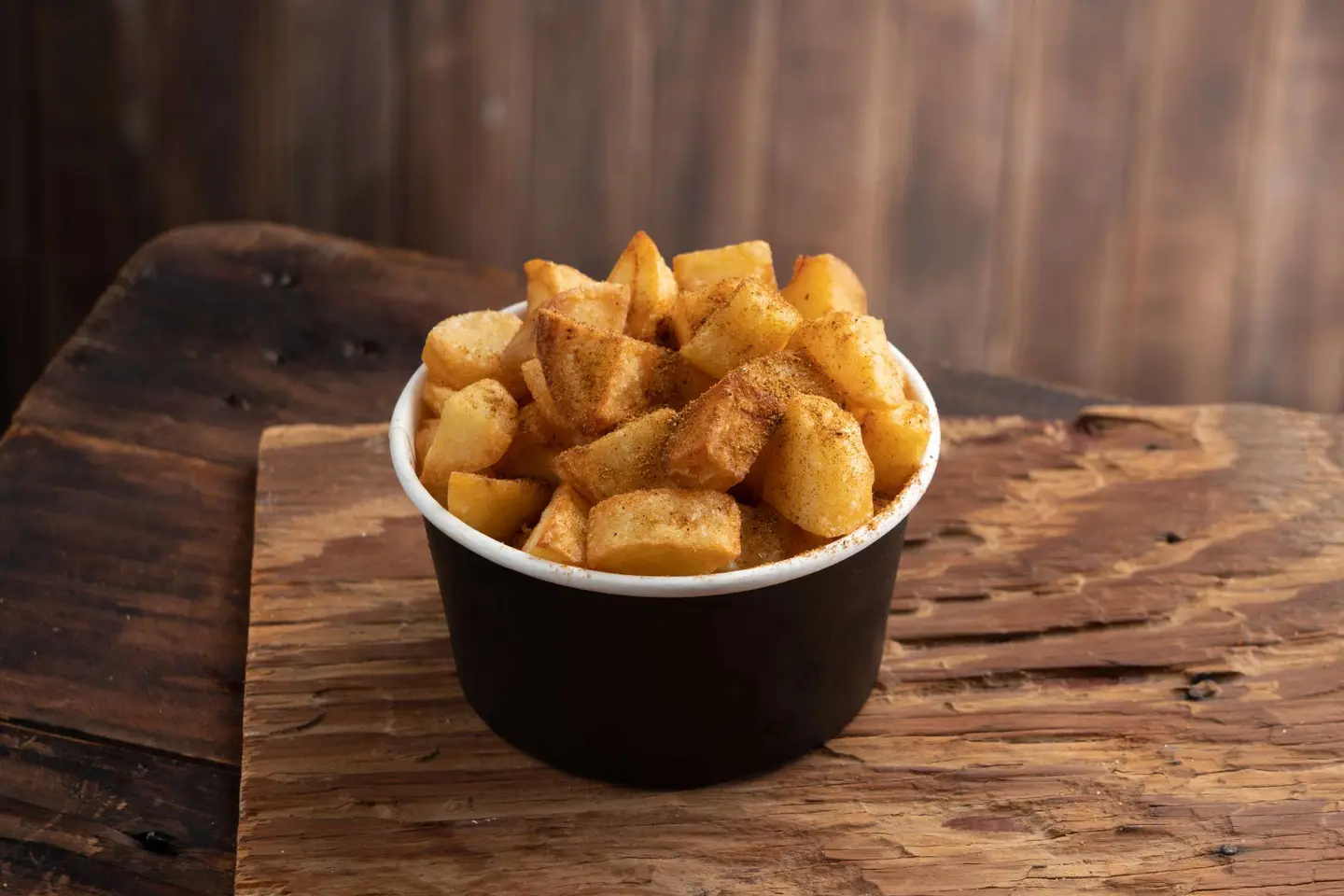 Fried Potato Cubes