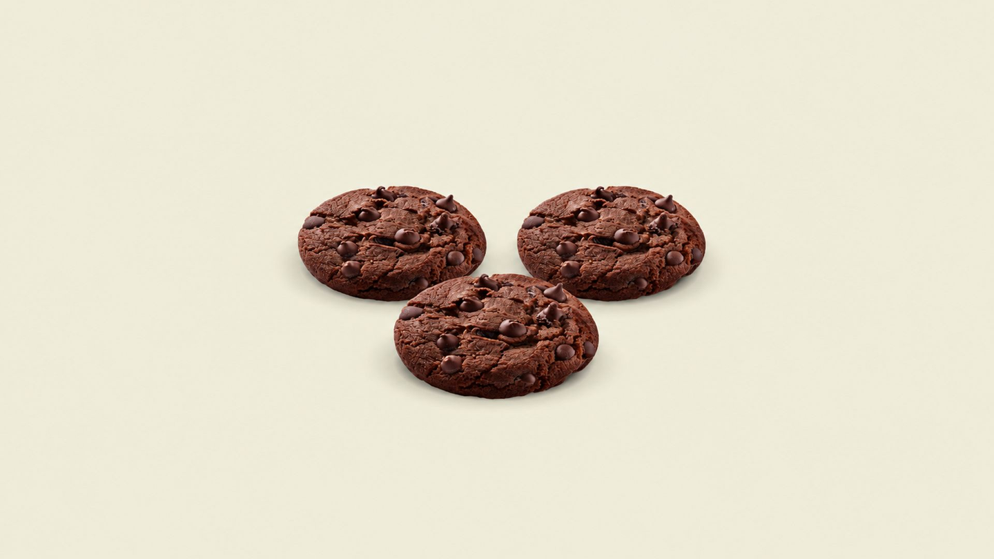 Chocolate Cookies 3 Pieces