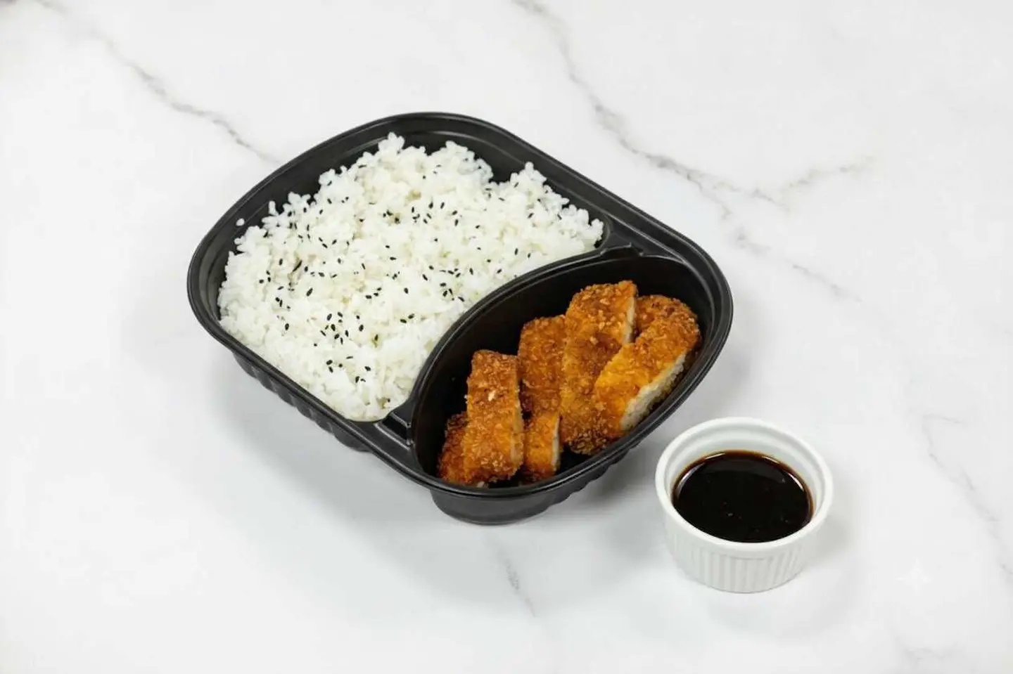 Fried Chicken Breast With Rice