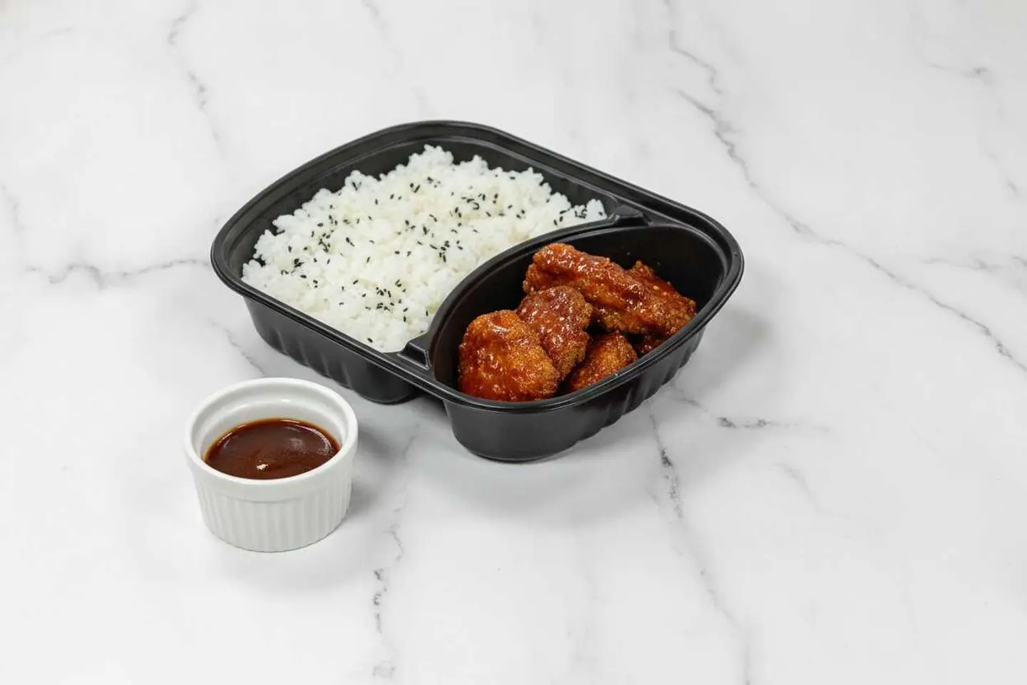 Korean Chicken With Rice
