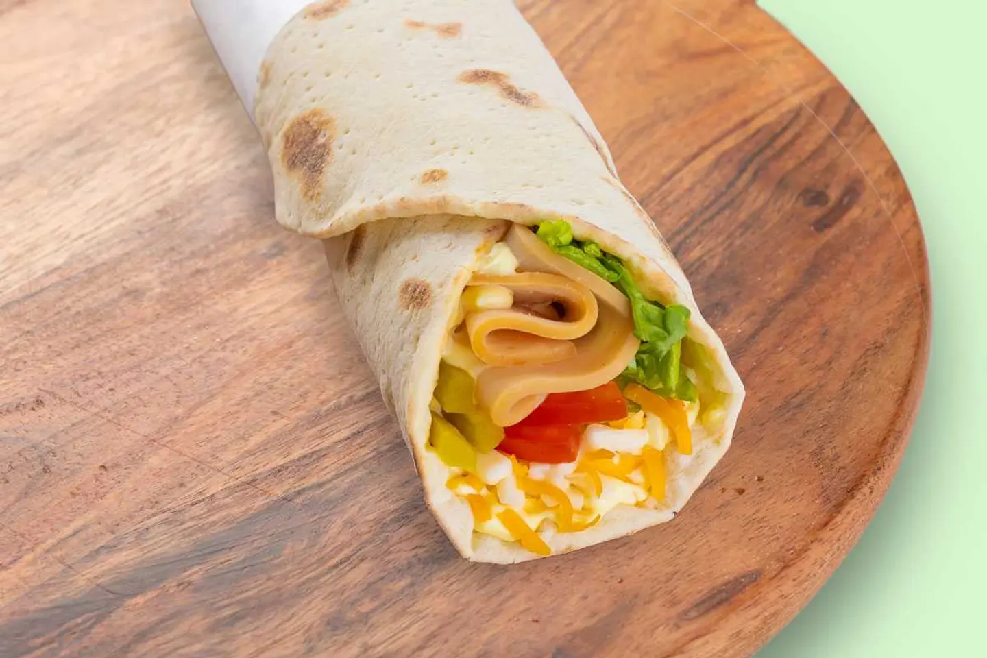 Turkey & Cheese Wrap