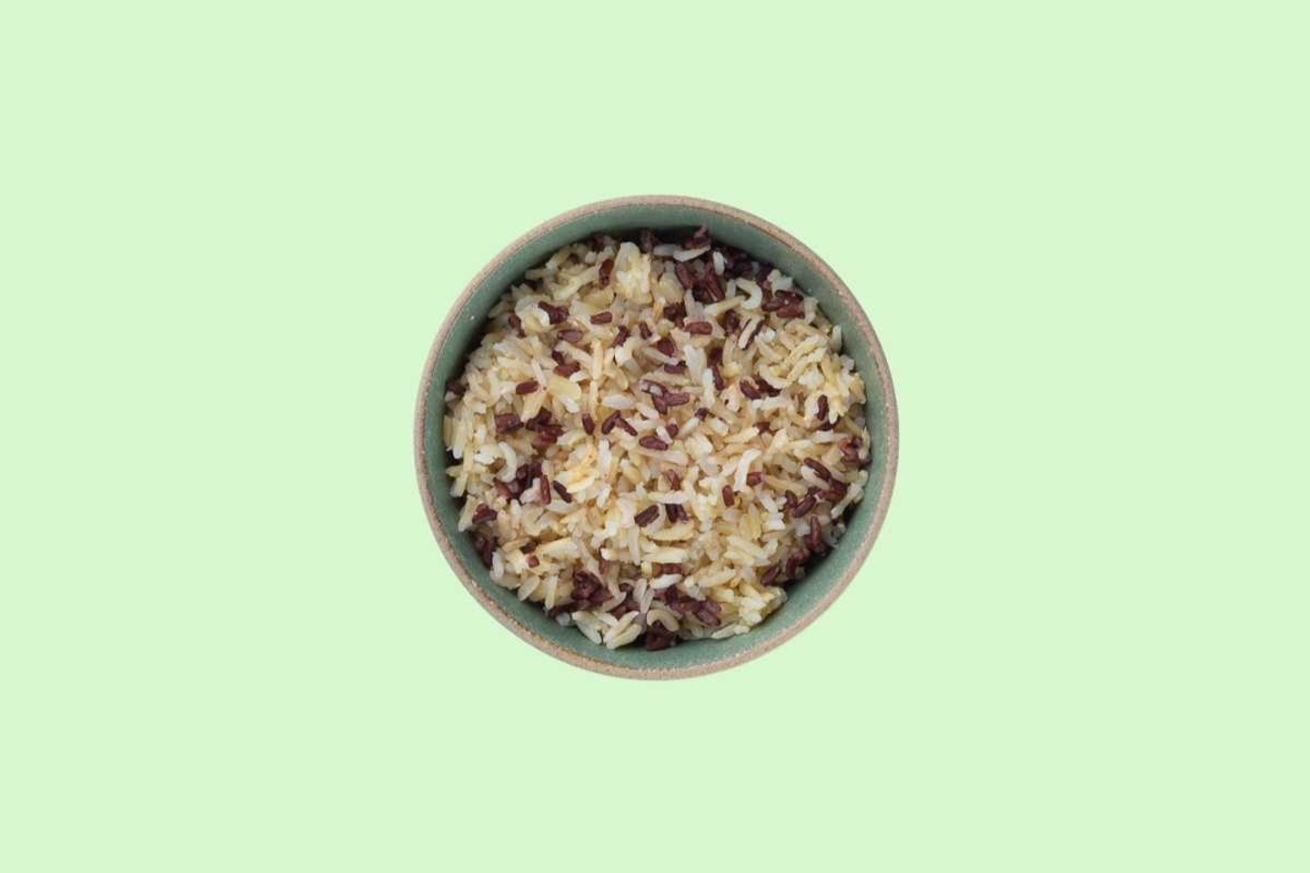 Brown And Black Mix Rice