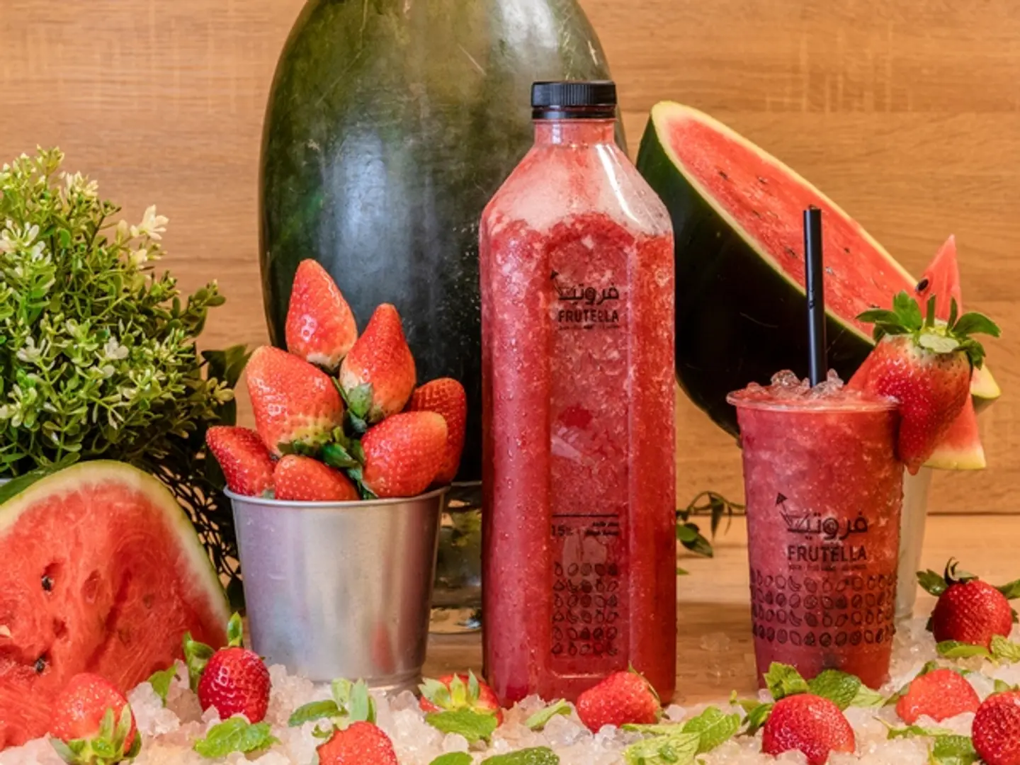 Strawberry Watermelon Mint 1.5 Liter