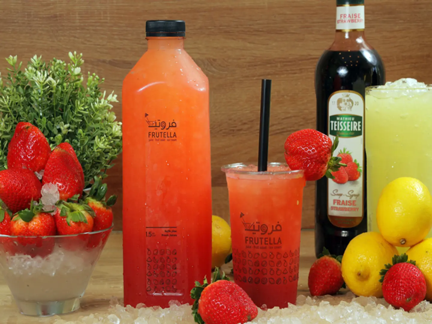 Strawberry And Lemonade 1.5 Liter