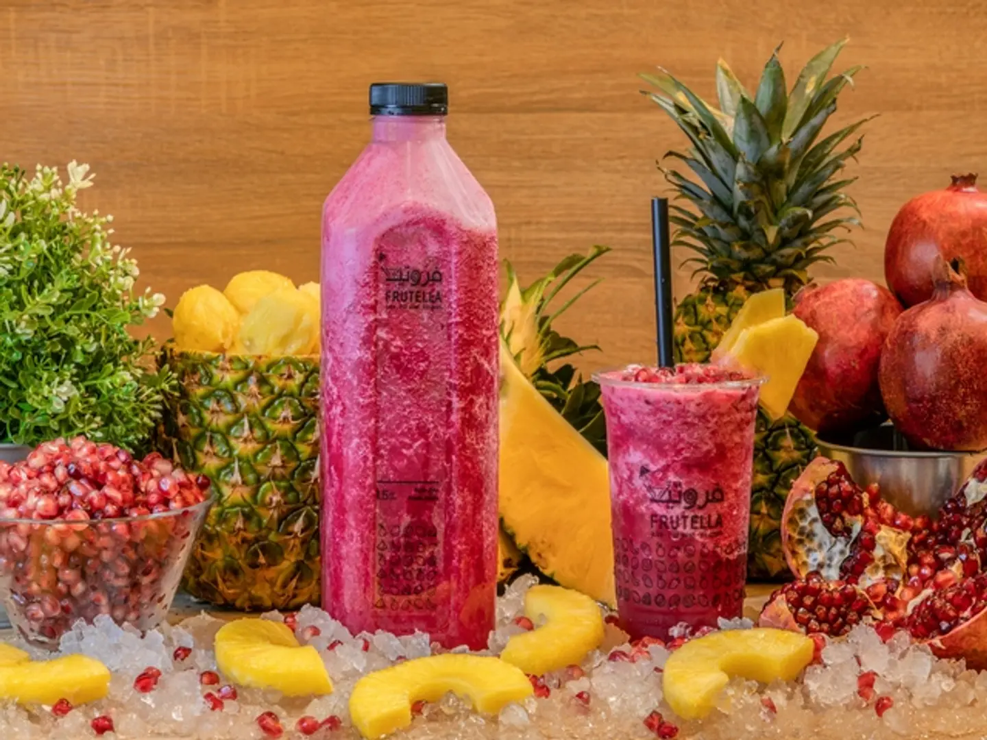 Pomegranate And Pineapple Large