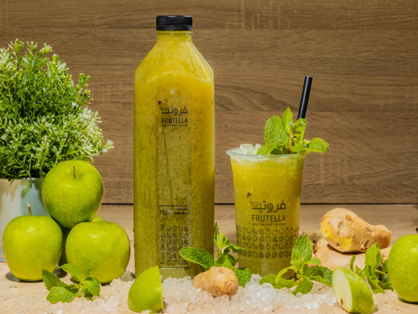 Green Apple, Ginger And Mint Medium