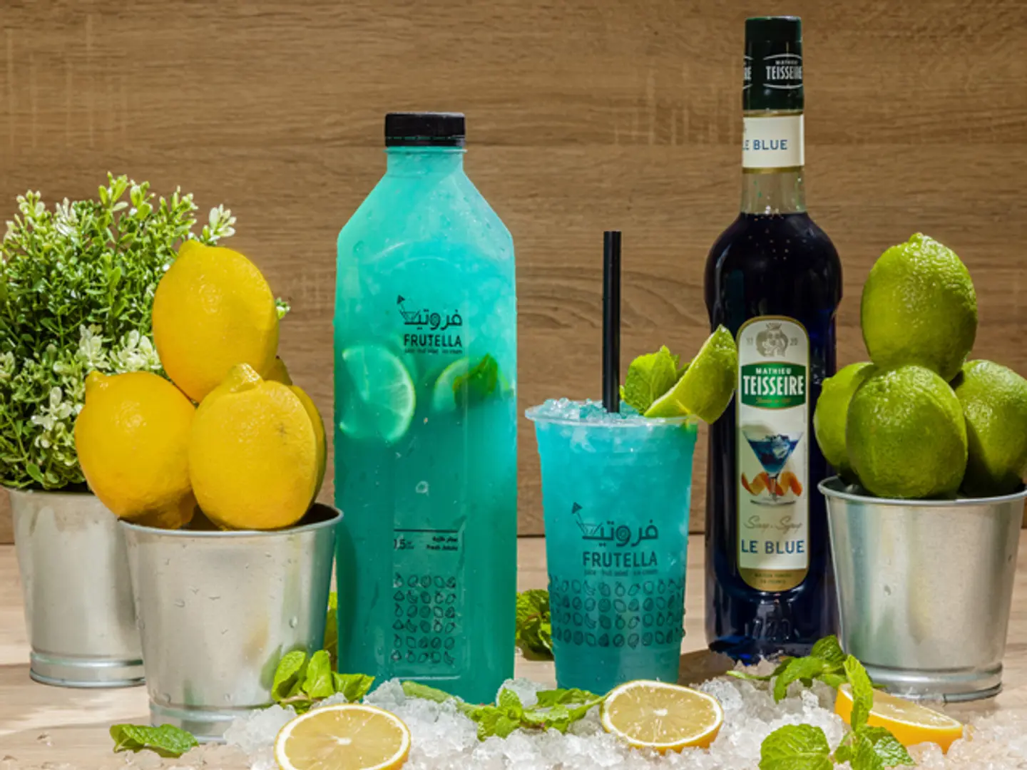 Blue And Lemonade Large