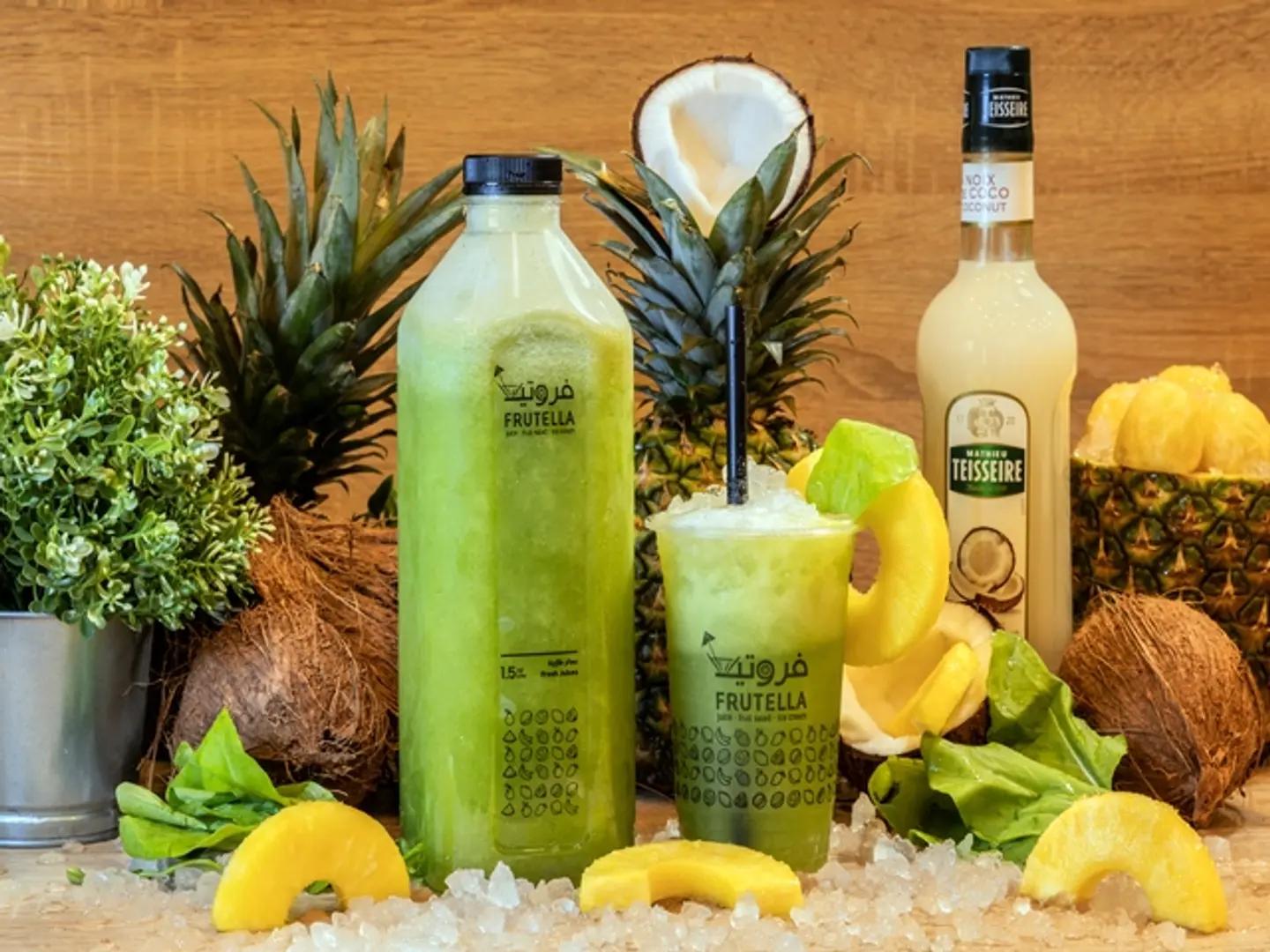 Pineapple Arugula Coconut Large