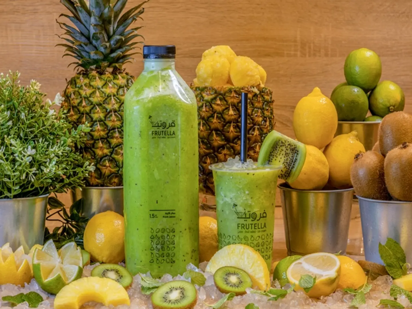 Pineapple Kiwi Lemon Mint Medium