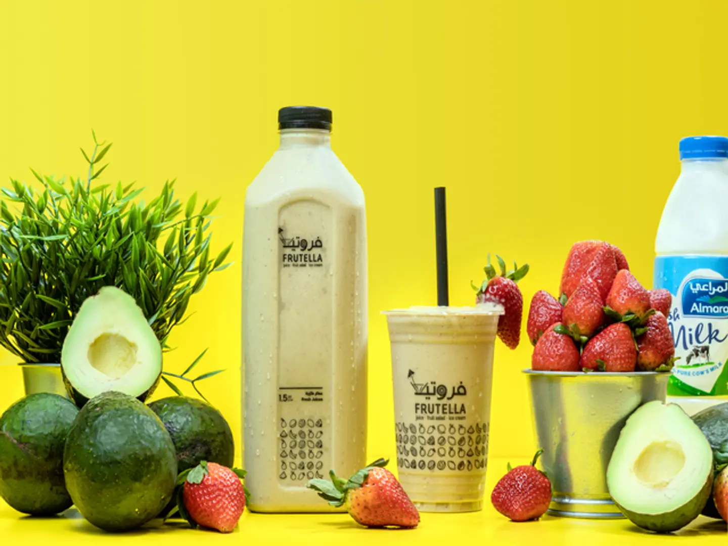 Avocado And Strawberry Large
