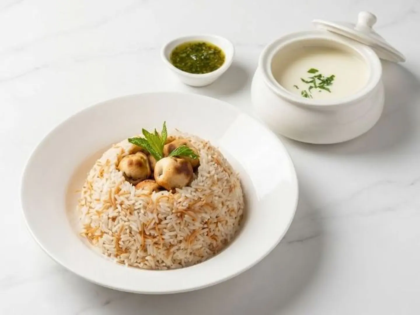 Shishbarak & Rice