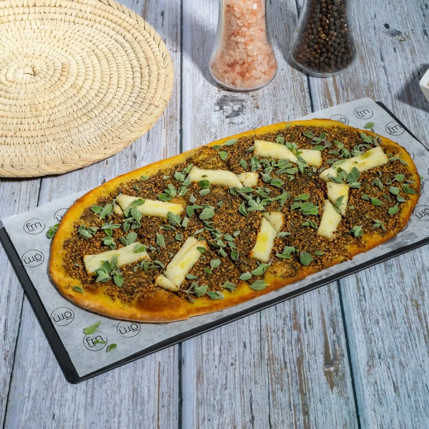 Zaatar With Halloumi