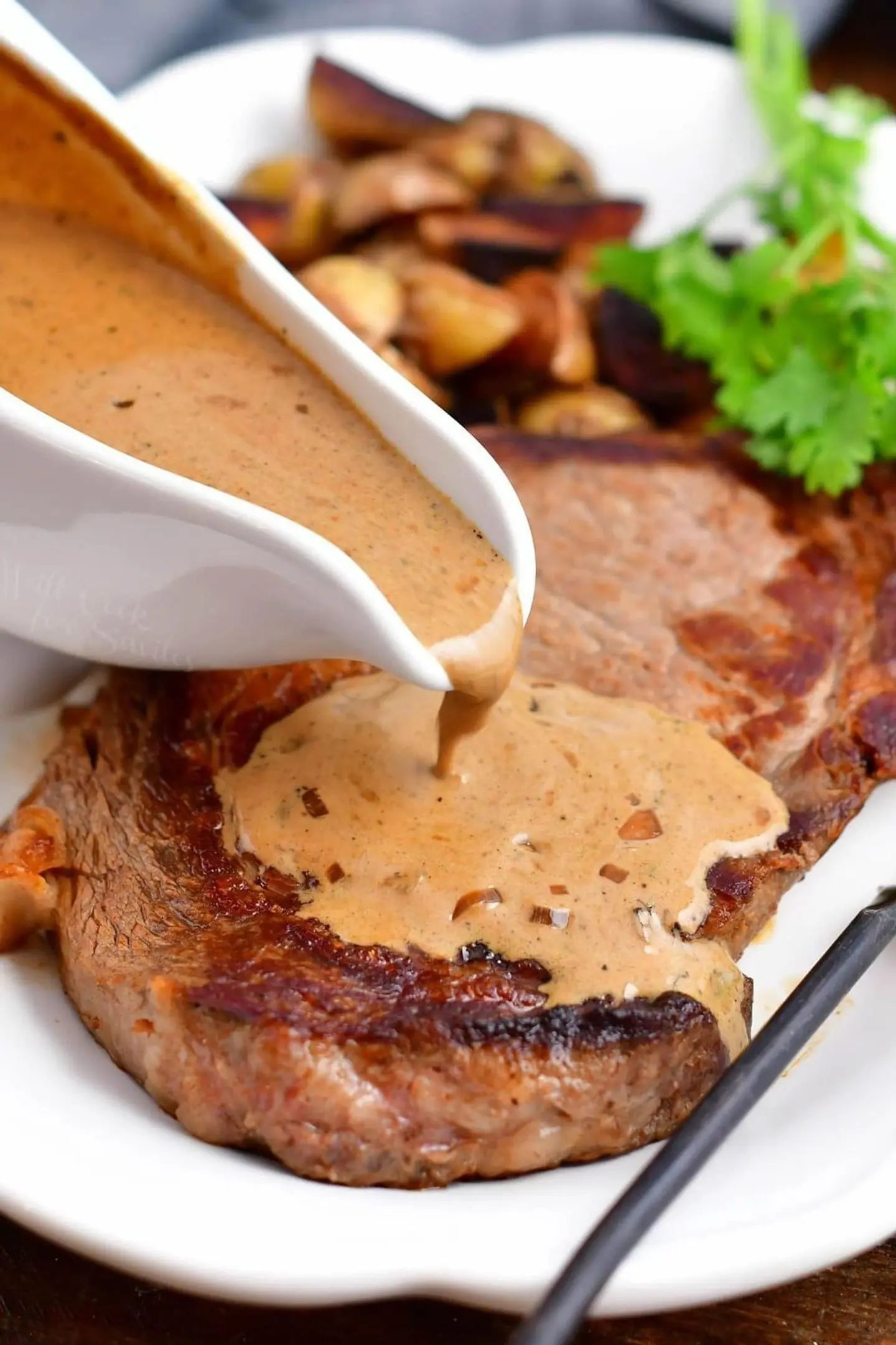 Beef Steak With Black Pepper