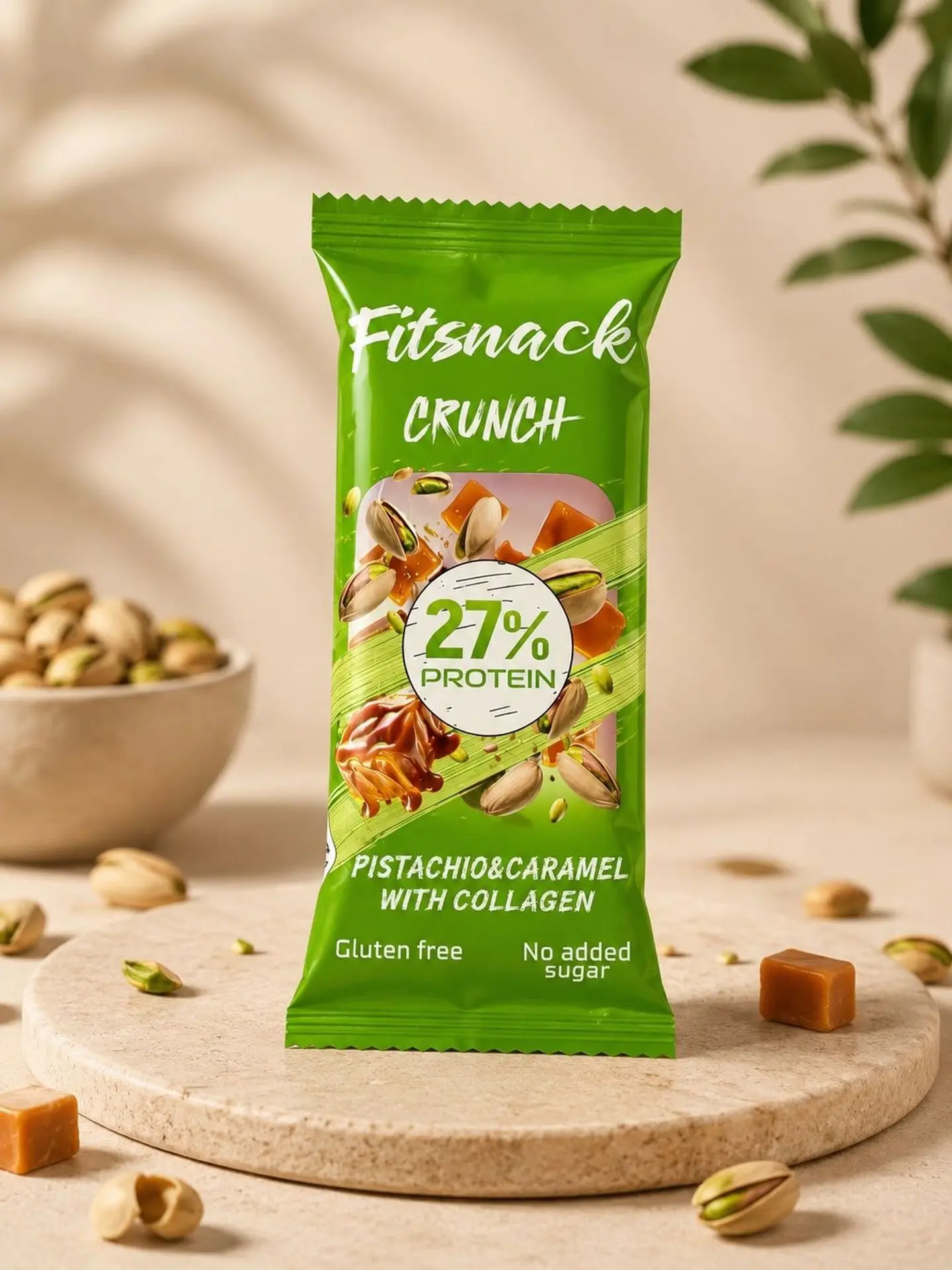 Crunch 27% Pistachio & Caramel