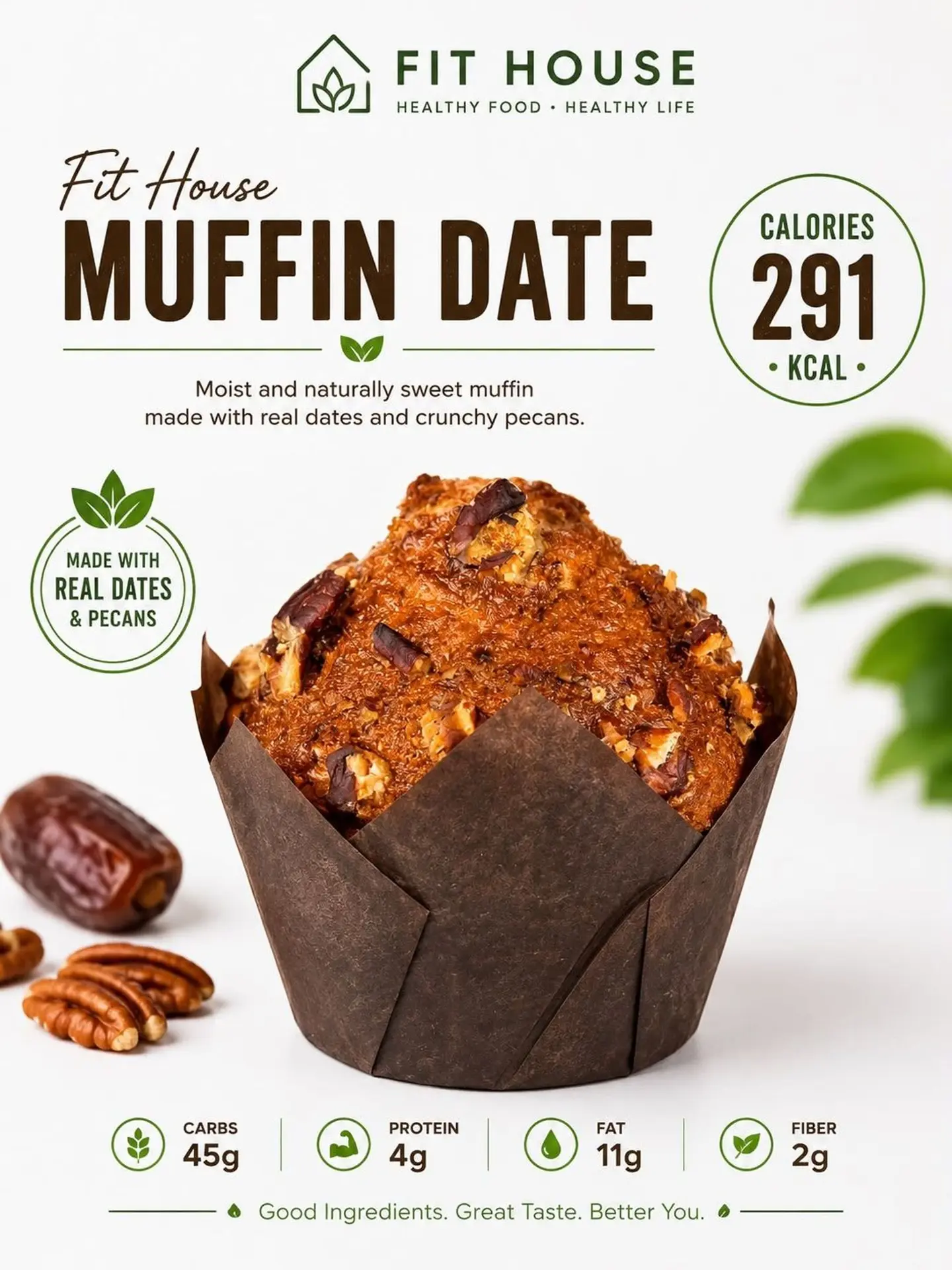 Healthy Dates Muffin