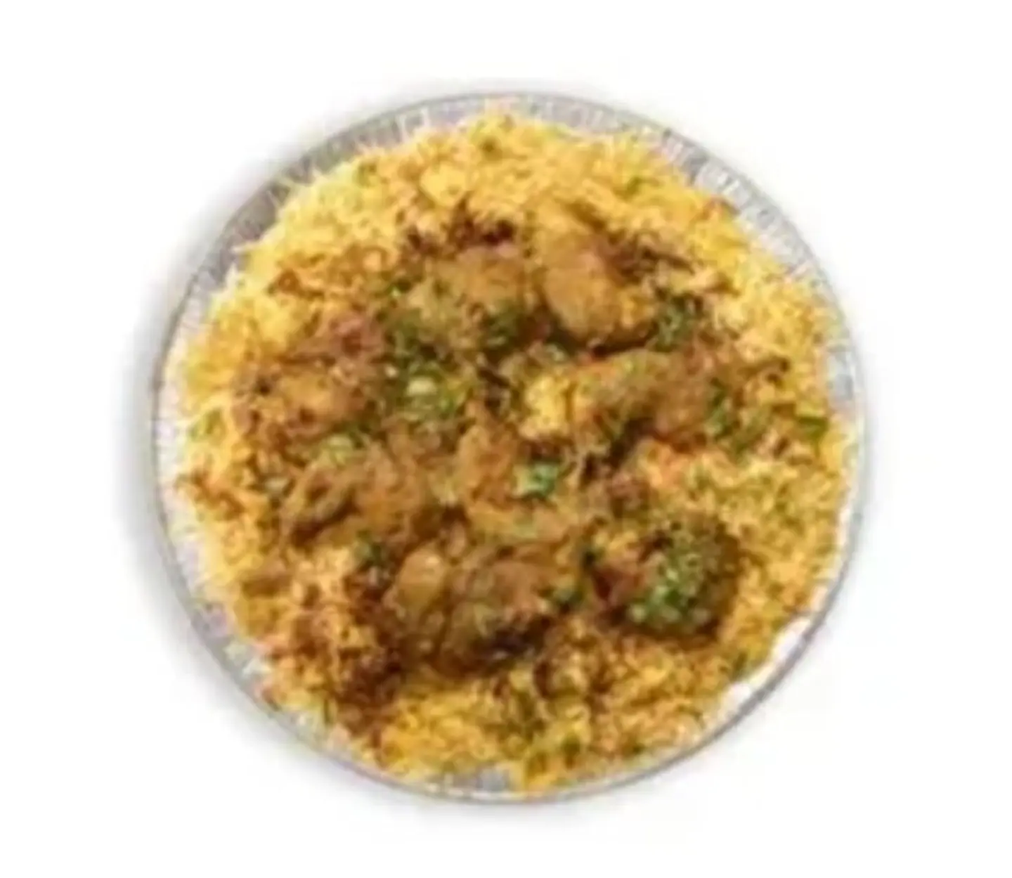 Plate Of 2 Omani Chicken Biryani