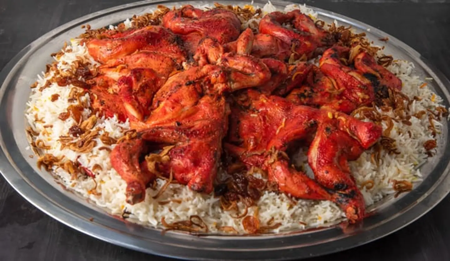 Plate Of 3 Tandoori Chicken Madhbi