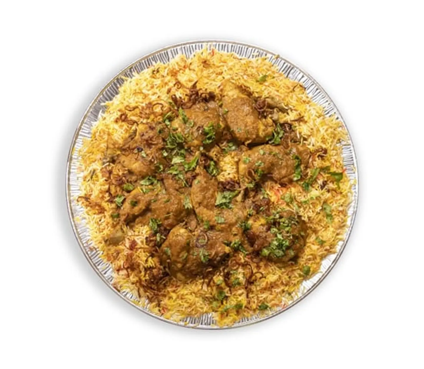 Plate Of 3 Omani Chicken Biryani