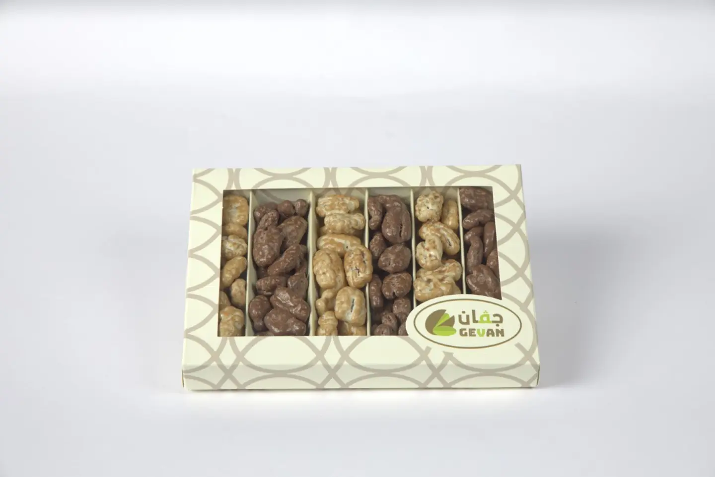 Caramel And Chocolate Mix Pecans Coated Nuts