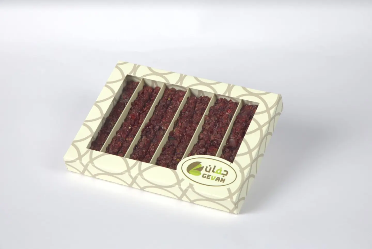 Large Decorated Turkish Delight Fingers Box