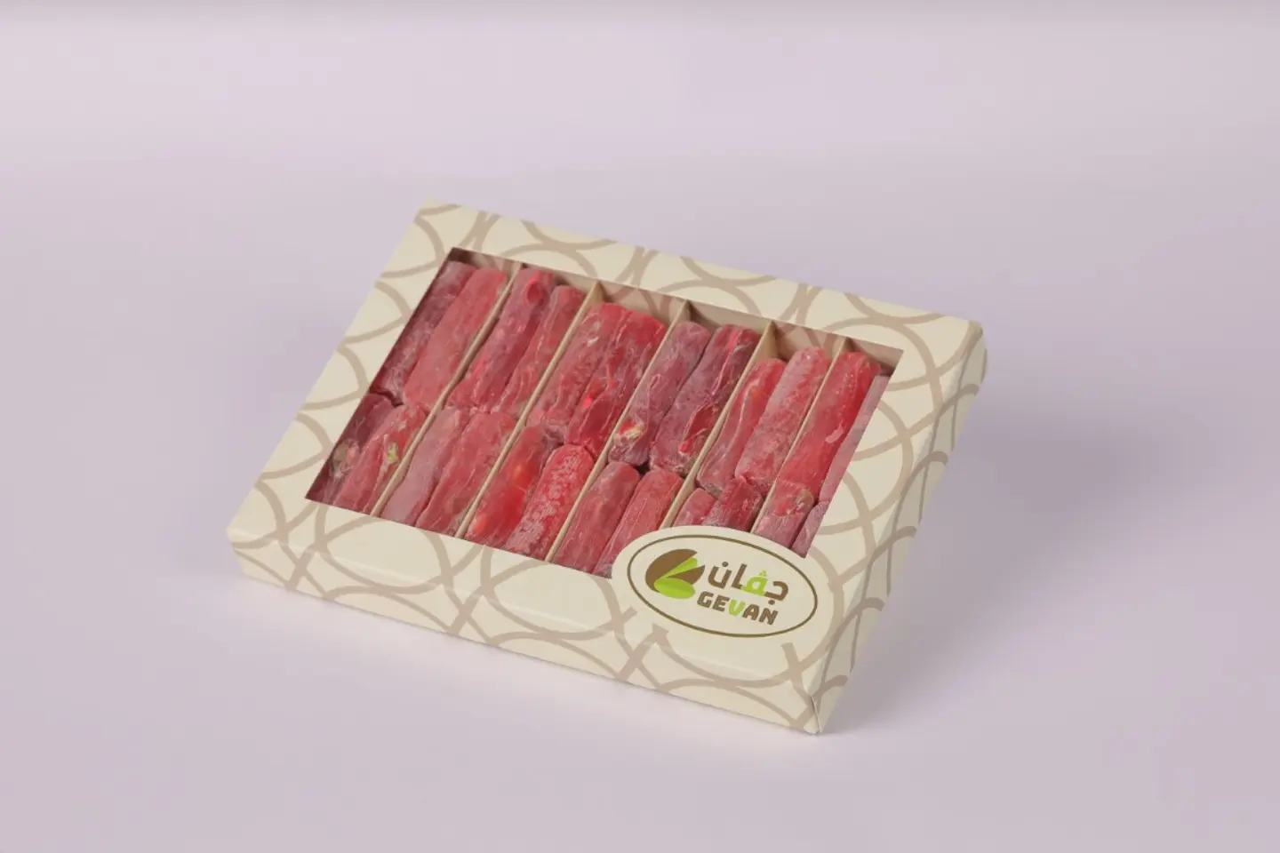 Large Pomegranate Turkish Delight Fingers Box