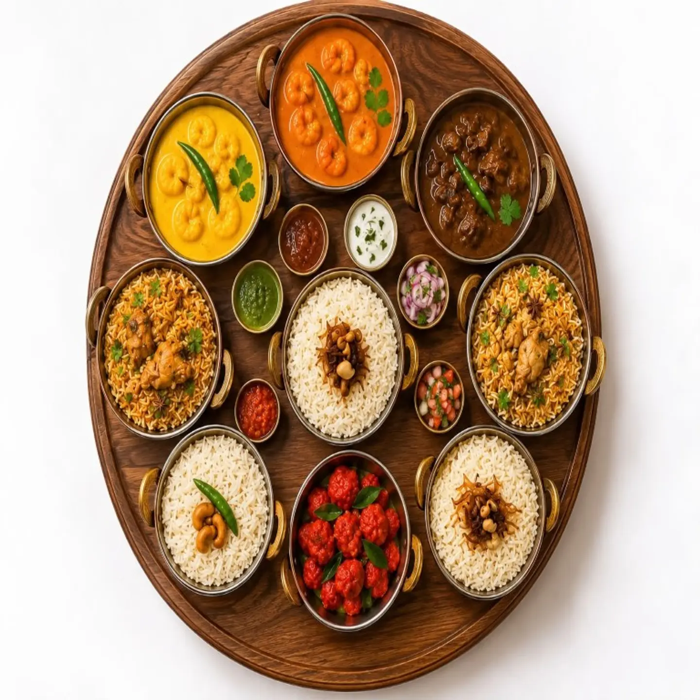 عرض خمس وجبات