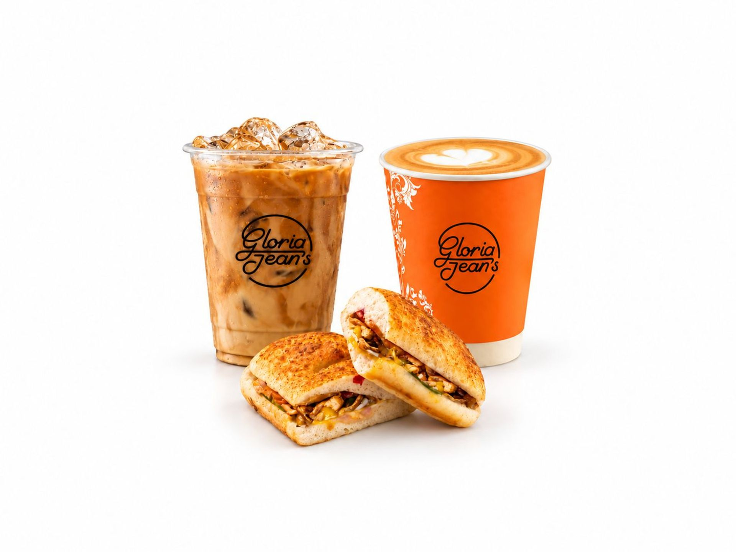 Any Sandwich With Hot Or Iced Latte
