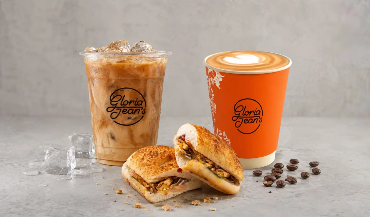 Any Sandwich With Hot Or Iced Latte