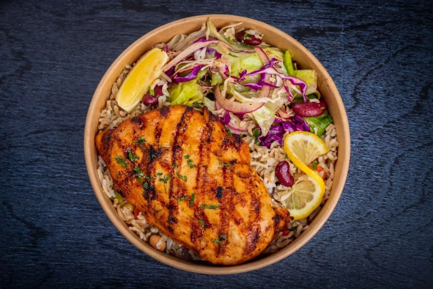 Grilled Chicken Rice Bowl