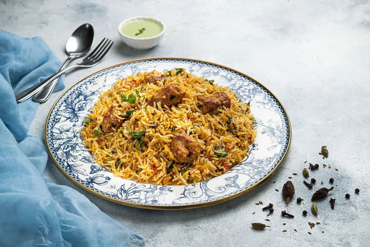 Kabab Tawa Rice