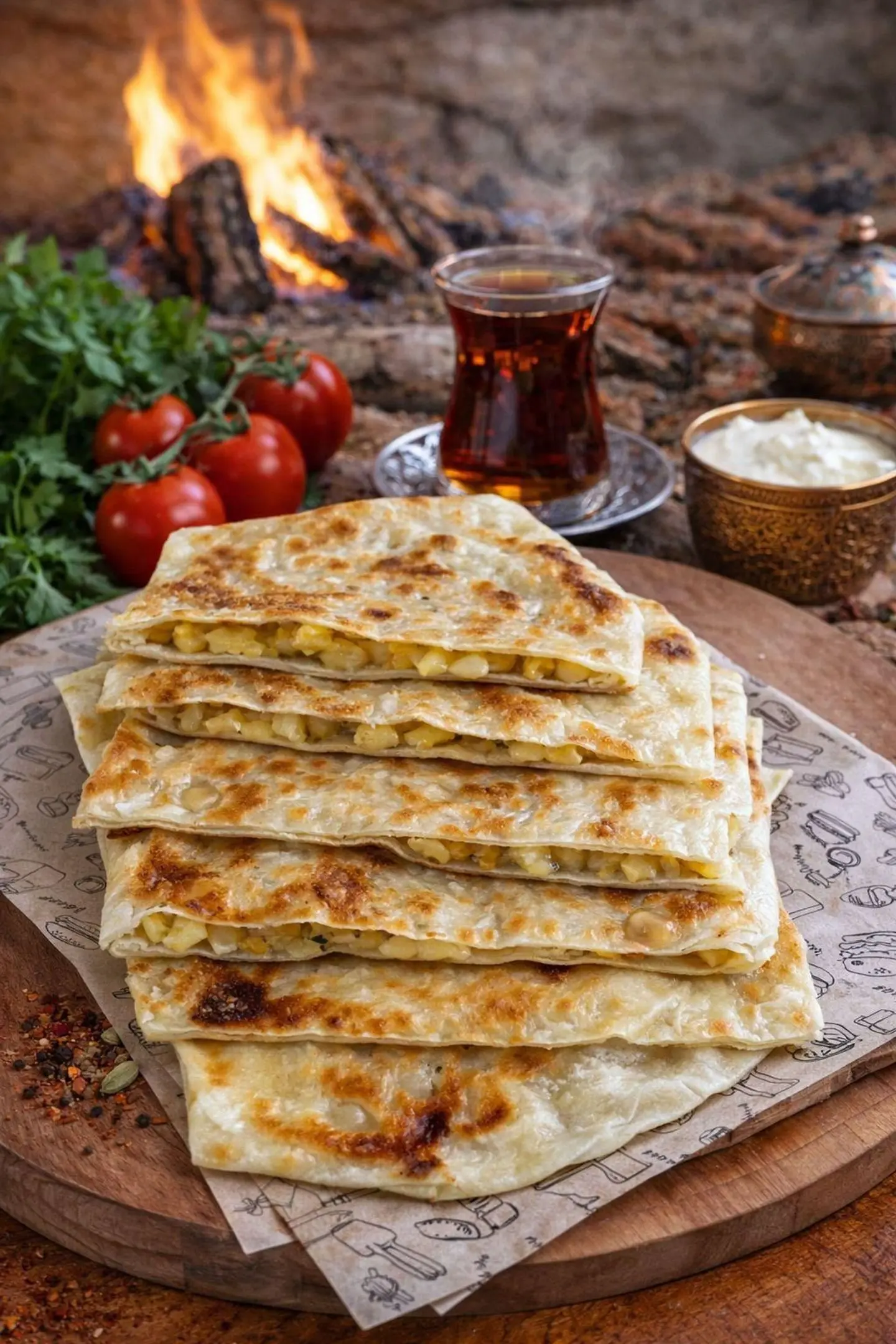 Potato Gozleme