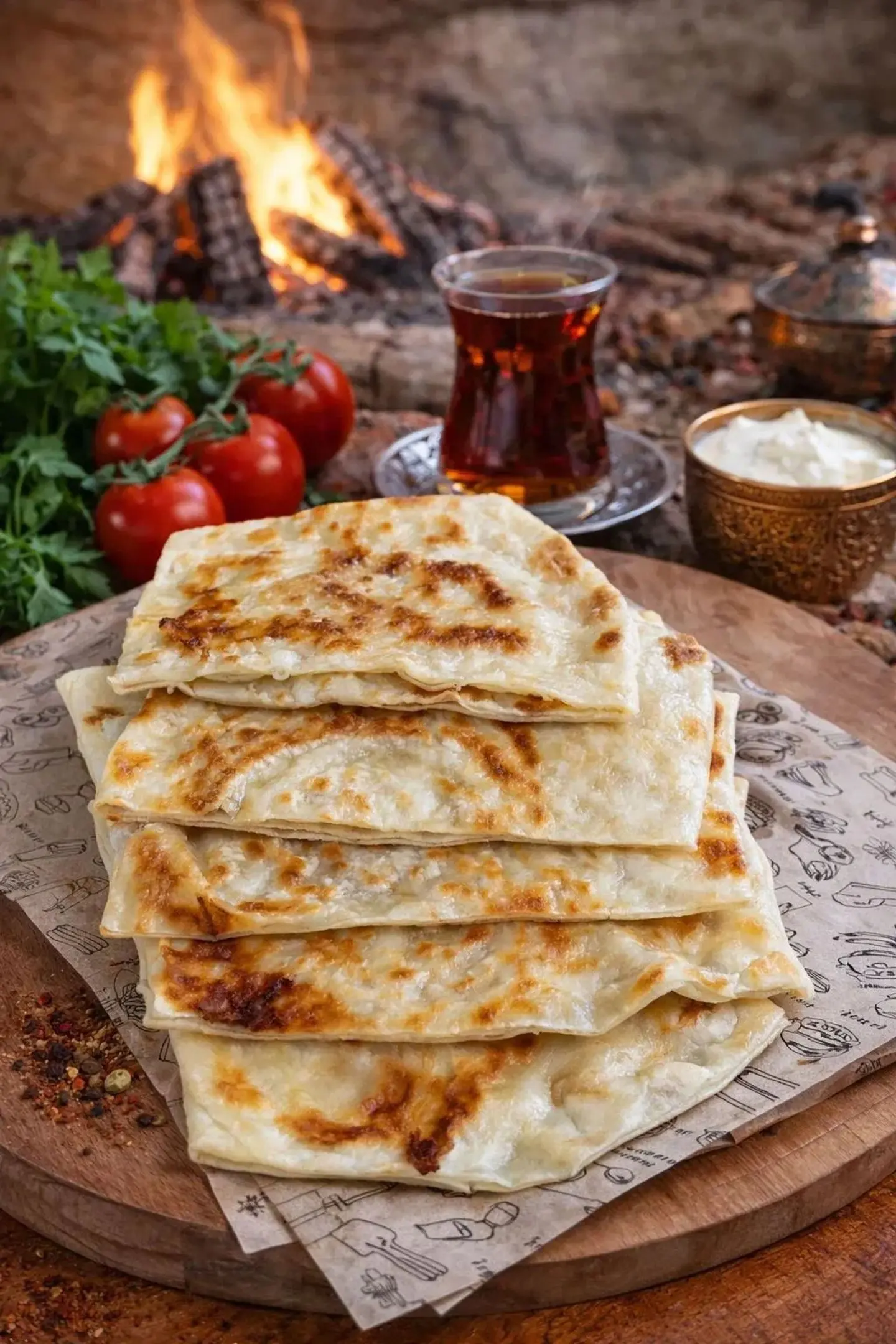 Cheese Gozleme