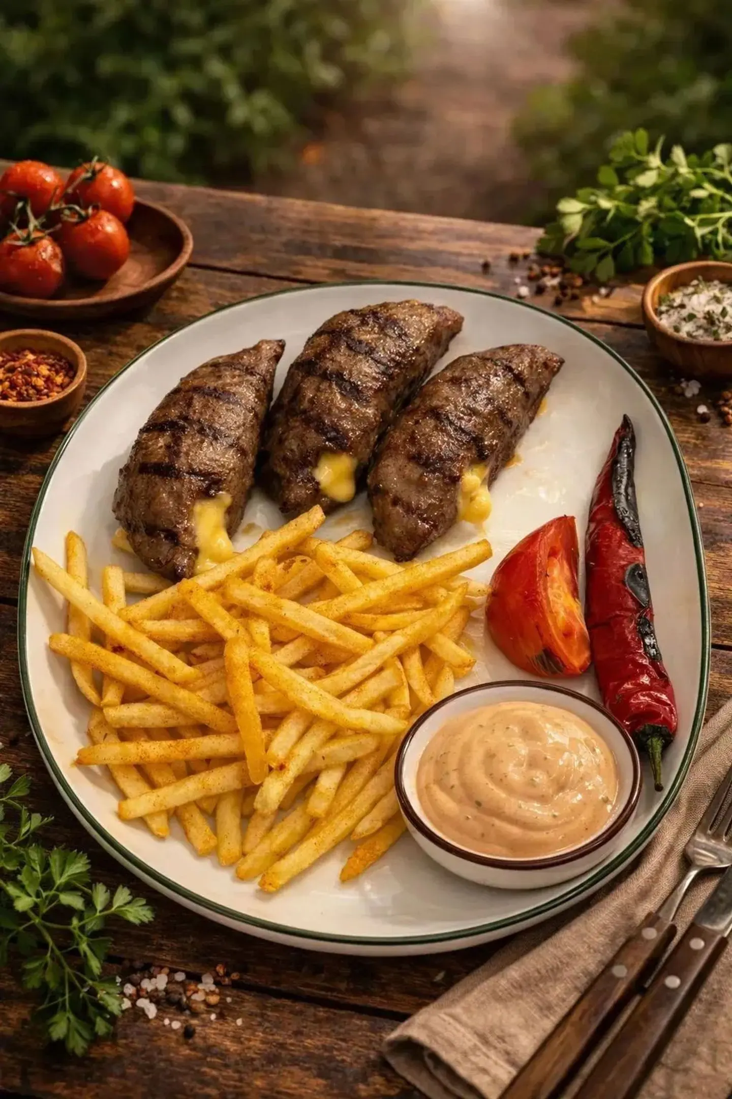 كفتة بالجبنة
