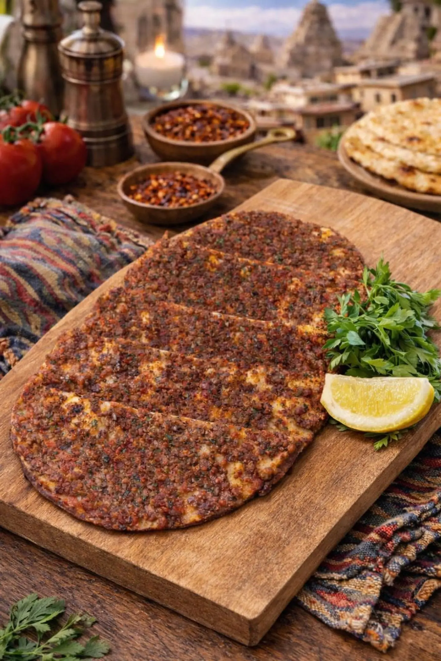 لحم بعجين
