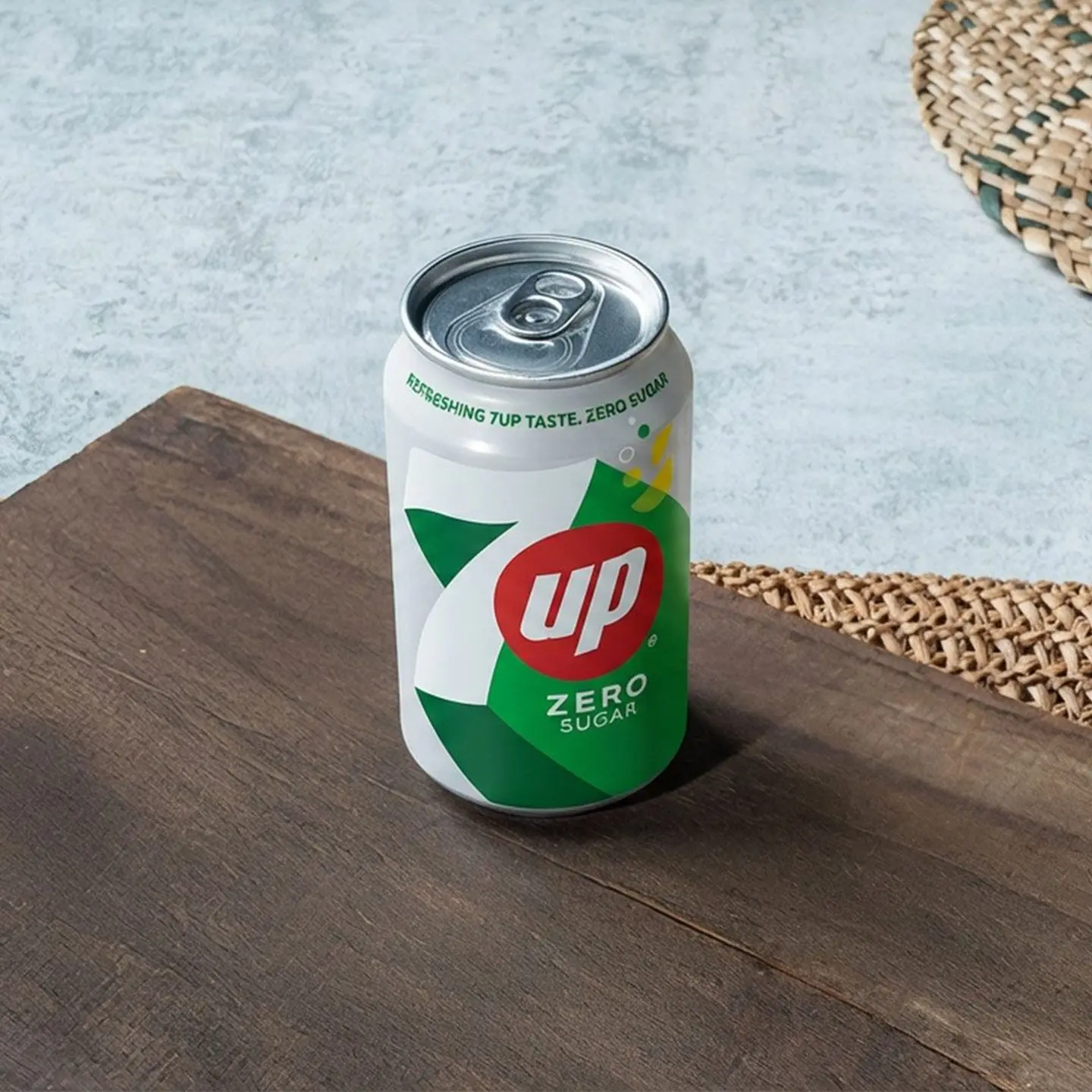 Seven Up Zero Sugar Can