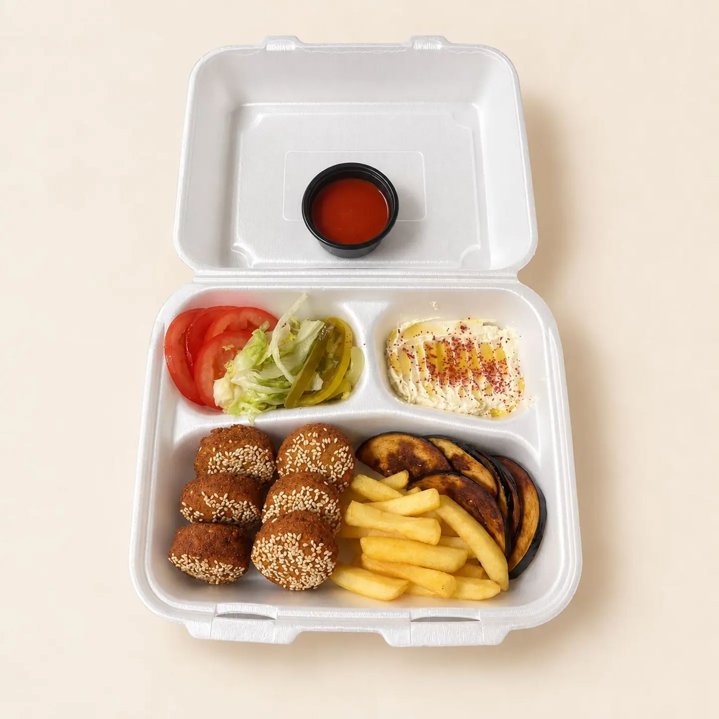 Medium Plate Of Falafel
