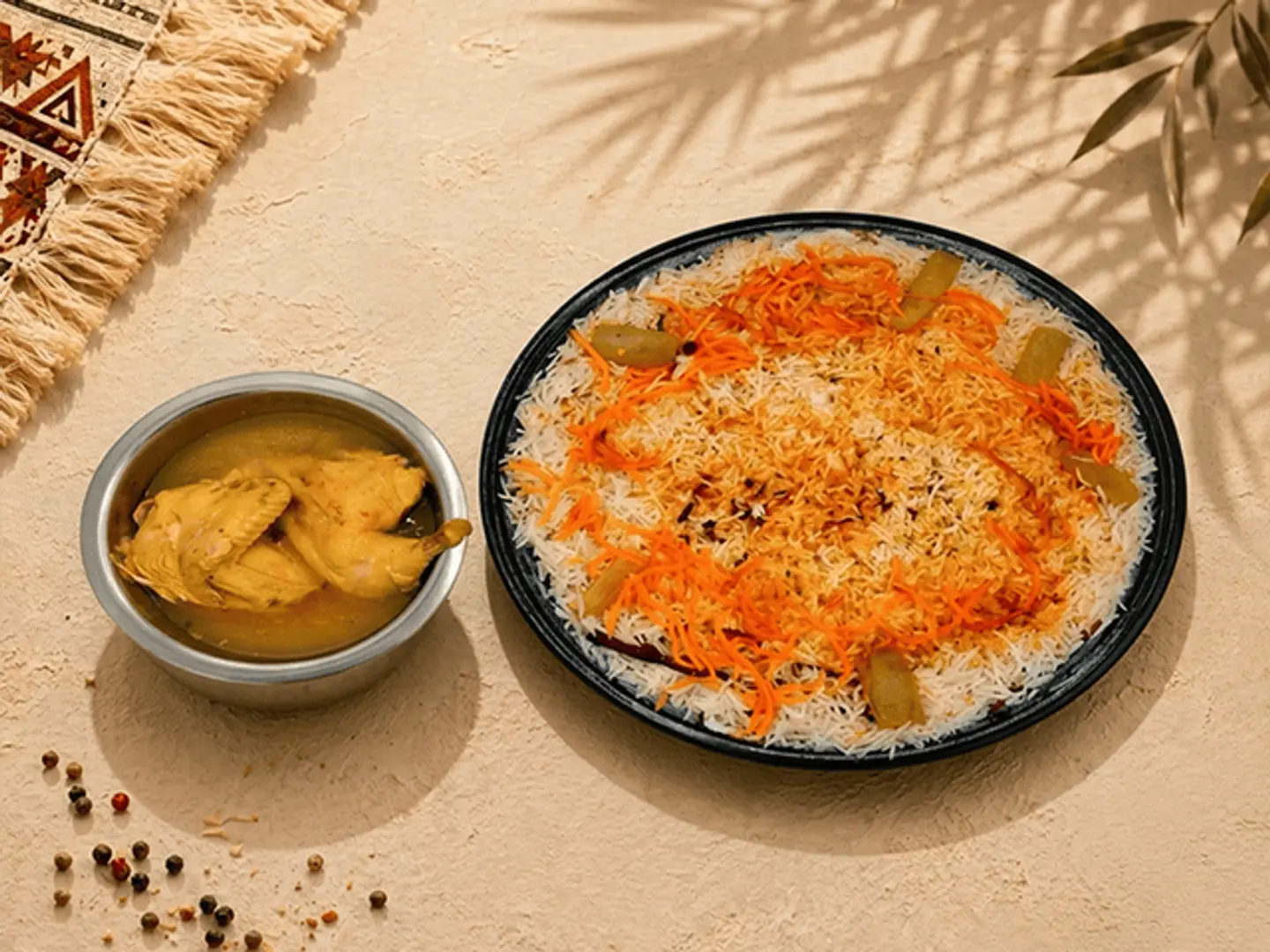 نص دجاج مسلوق