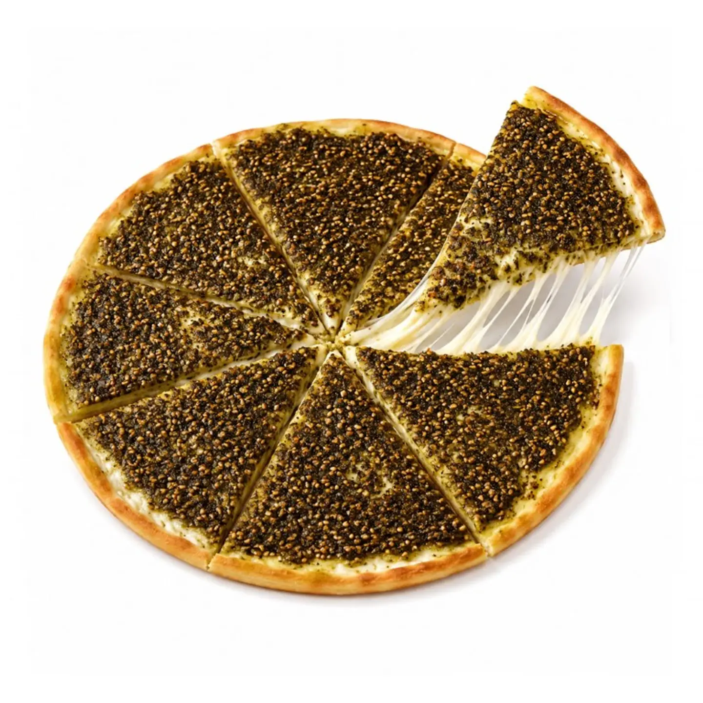 لبنة مع زعتر