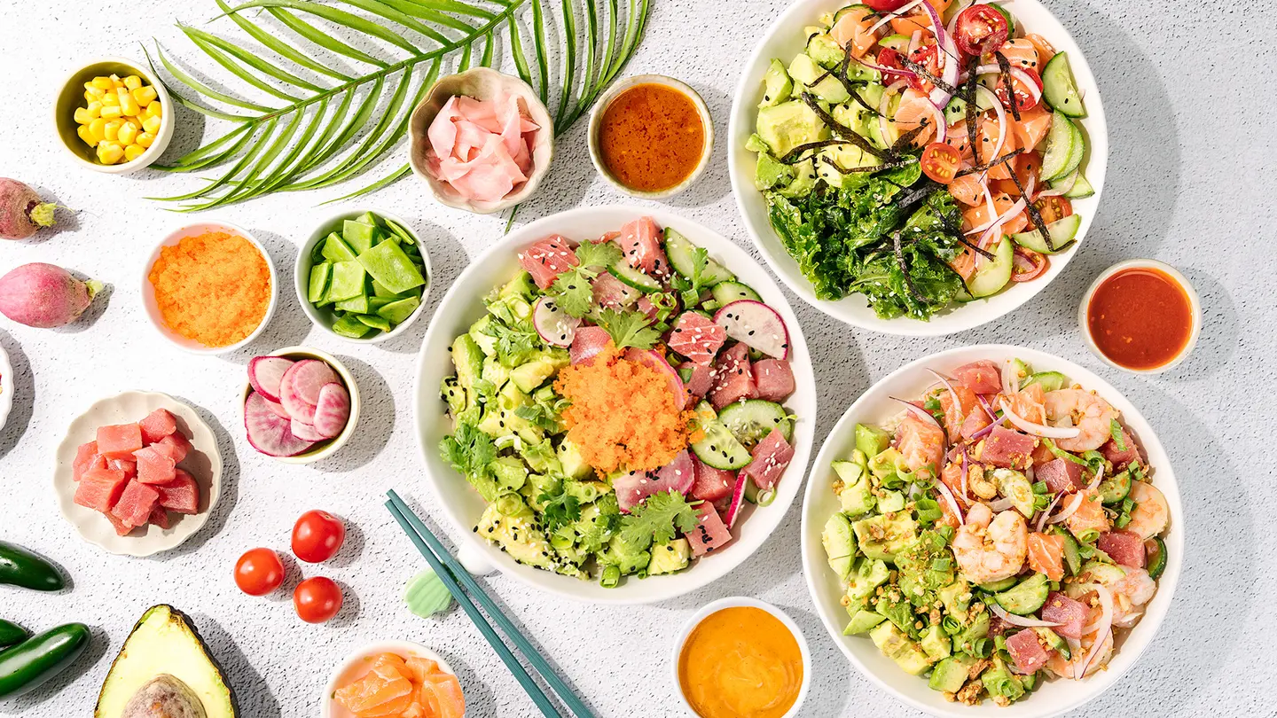 Build Your Own Small Poke Bowl