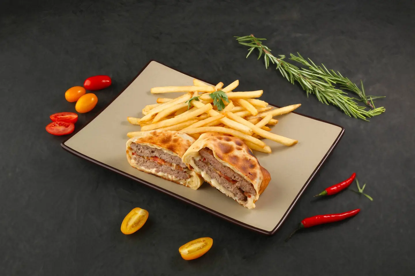Double Angus Burger