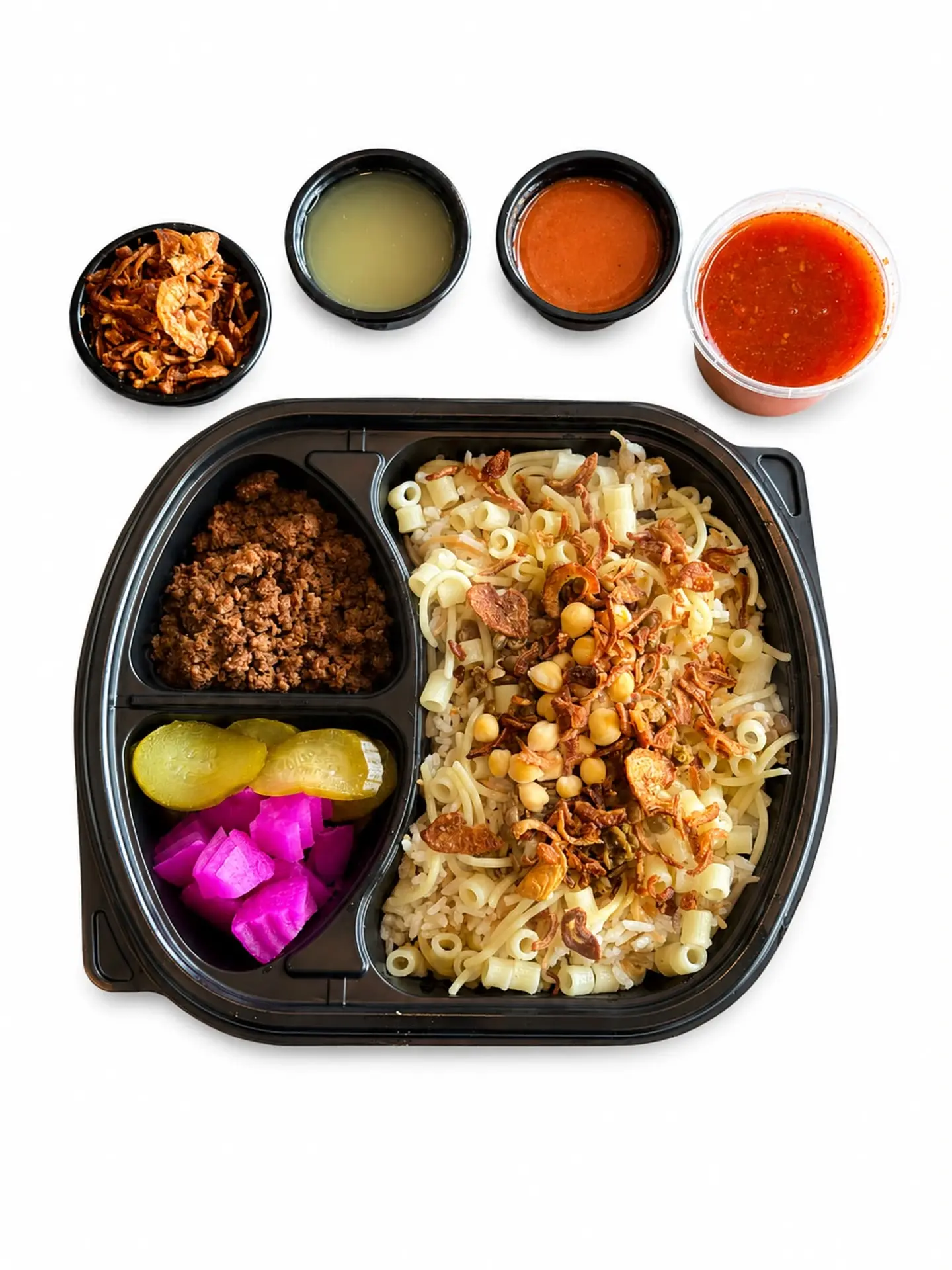 Mixed Koshari With Armenian Sausage