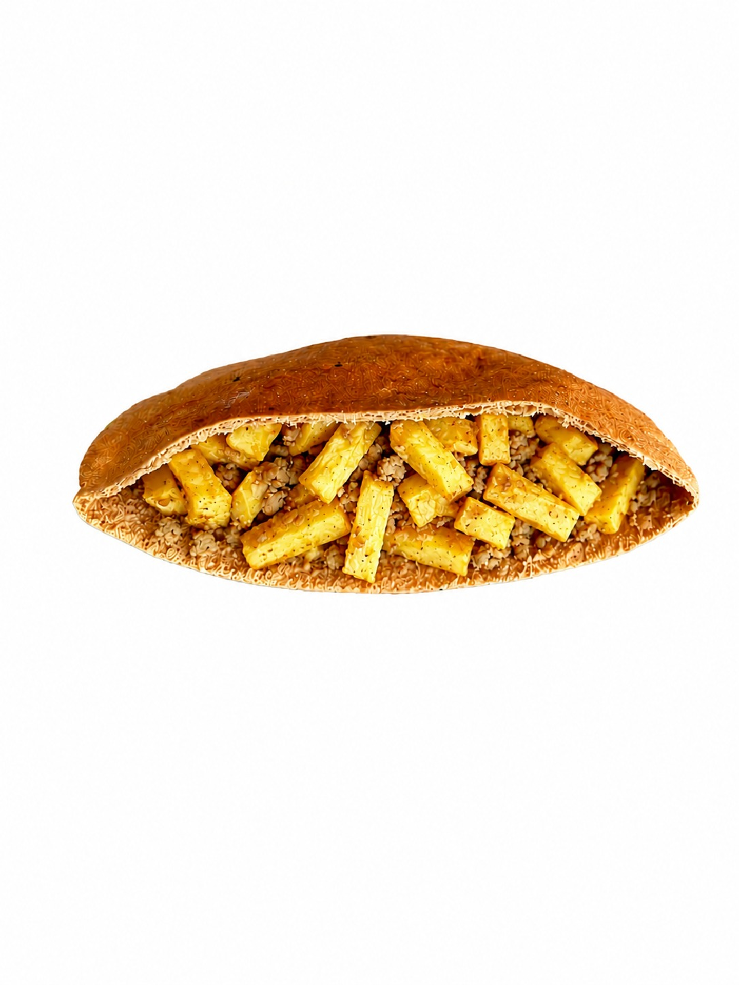 Mufarka Potatoes With Beef Sandwich Refiyat