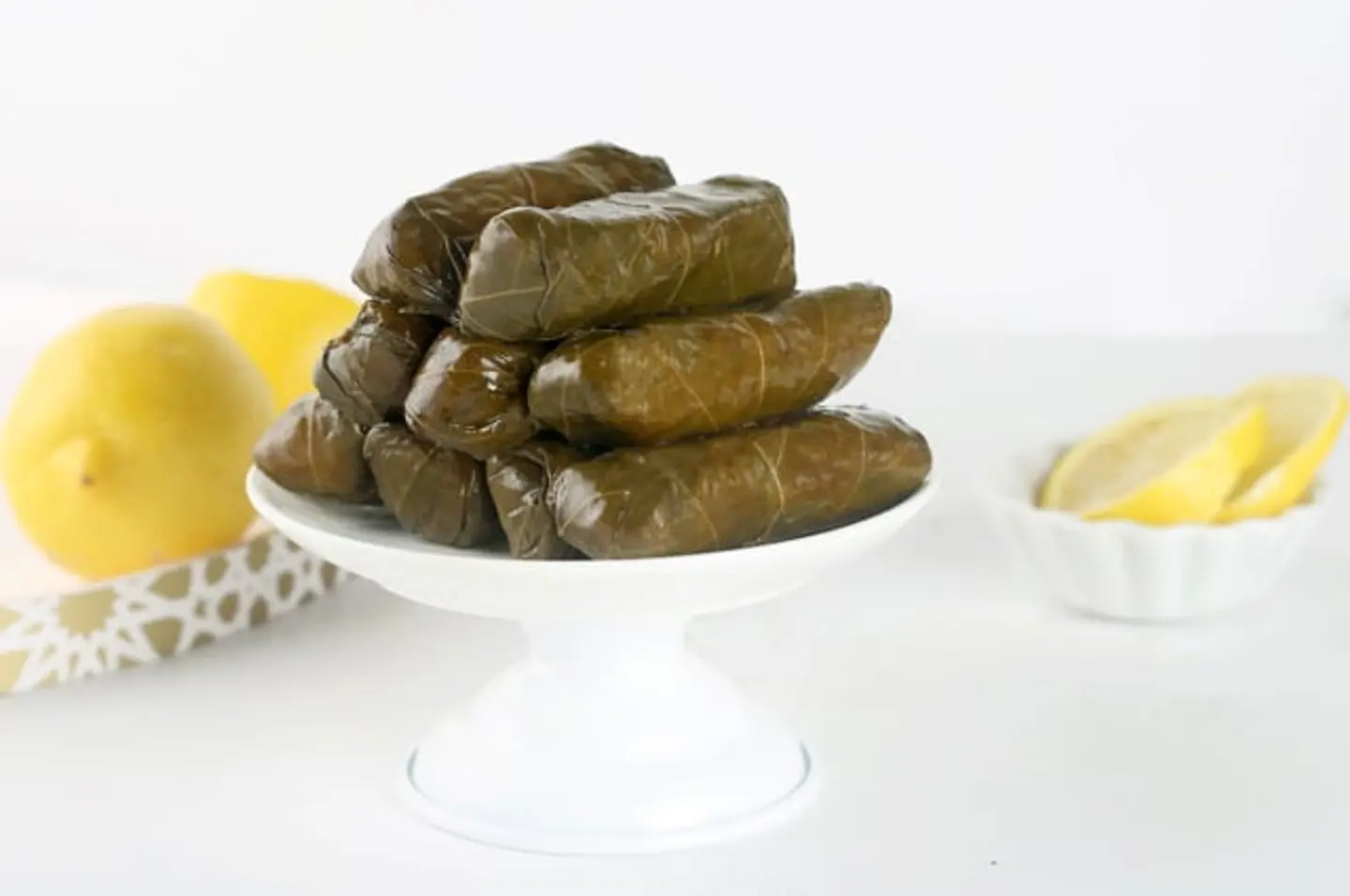 Grape Leaves Dish
