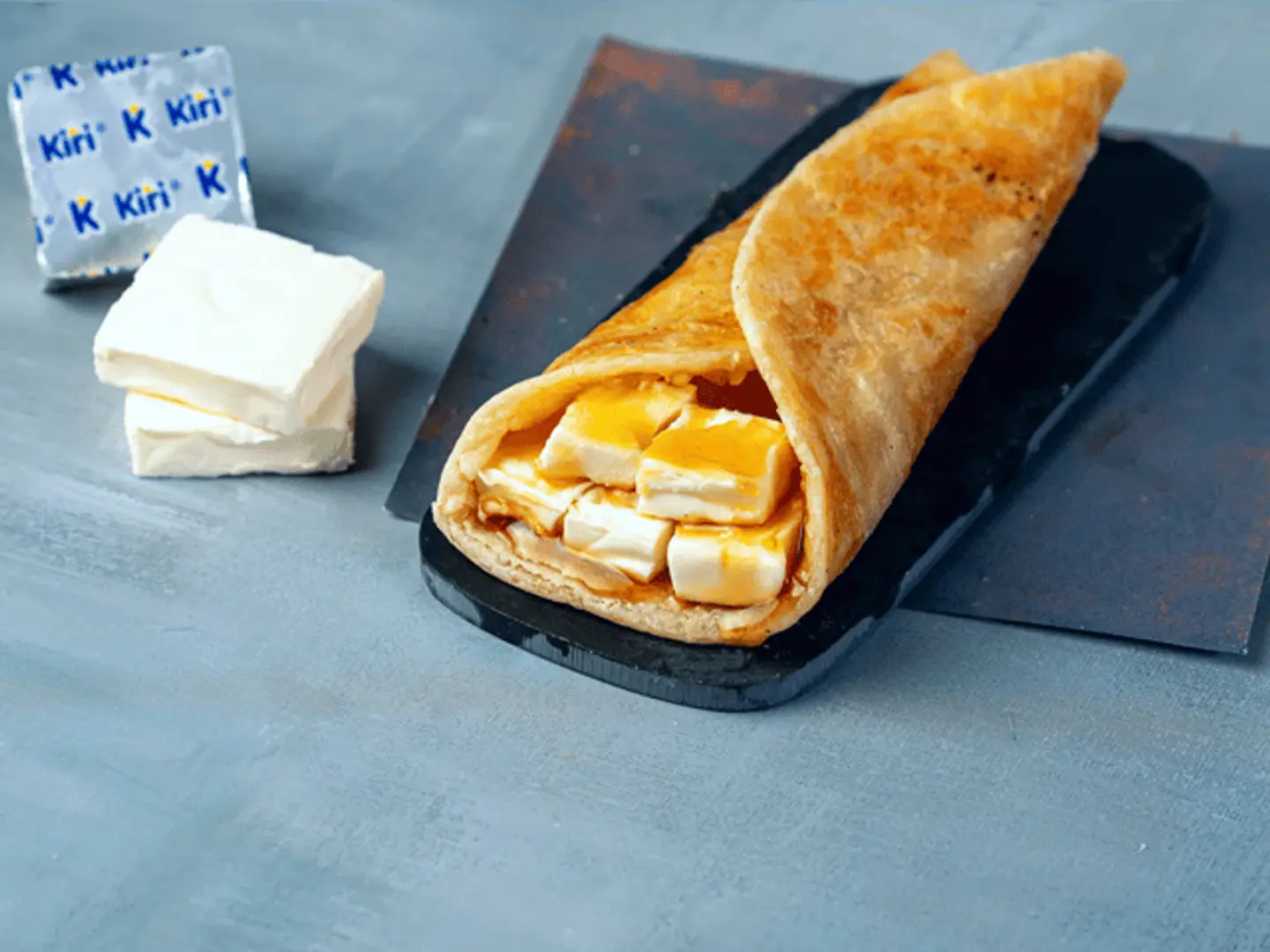 Kiri Cheese With Honey