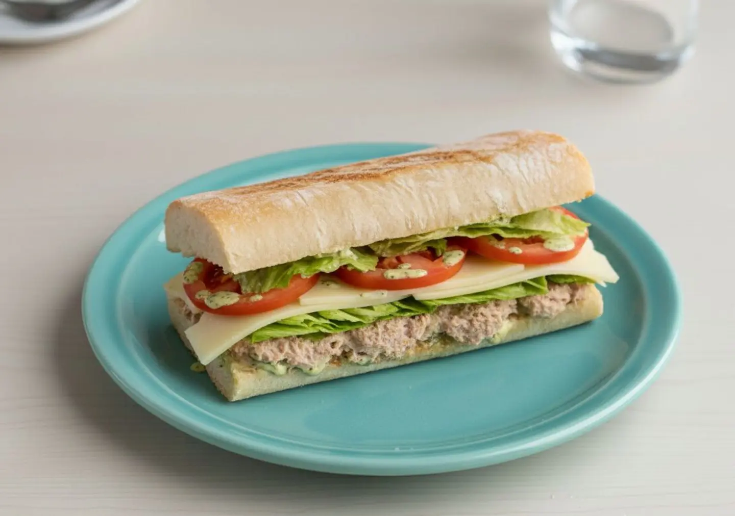 White Bread Classic Tuna Sandwich